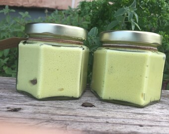 Arnica hemp seed body butter organic botanical infused ginger turmeric lavender essential oils skin moisturizer 4 ounce