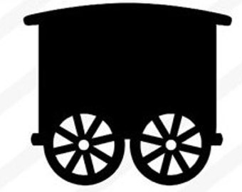 25 Train Cars for Scrapbooking/Cardstock Cutout Embellishments! Measures 3" x 2"