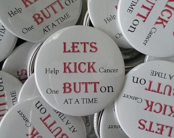 2.25 Cancer Awareness Buttons (100 ct)