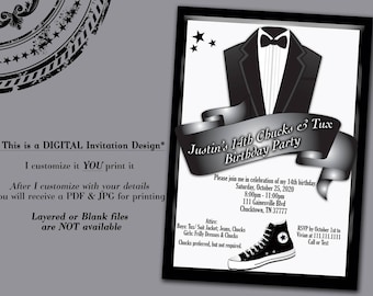 Converse Wedding Invitations 6