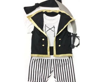 Pirates costume - Pirate Birthday Party - Cruise Pirate Night - Pirate - Monochrome Pirate - Costume - Pirate Outfit - Pirate theme Party