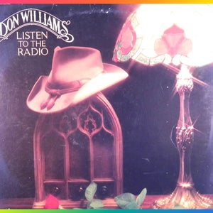 Vintage Phonograph LP Vinyl Record Don Williams Listen to the Radio MCA Records MCA-5306
