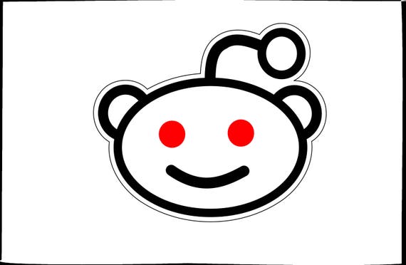 Reddit Logo Premium Vinyl Decal