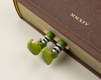 Leprechaun bookmark, Great Gift for a Book Lover, St Patrick's day gift idea, Fantasy bookmark