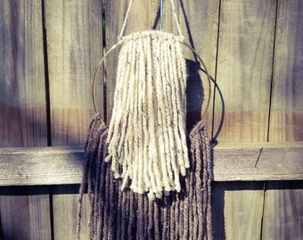 Boho Style Fringe Wall Hanging