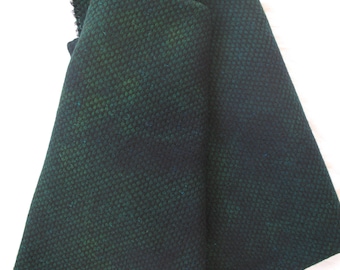 Dorr Mill Wool Check/Hand Dyed Fabric