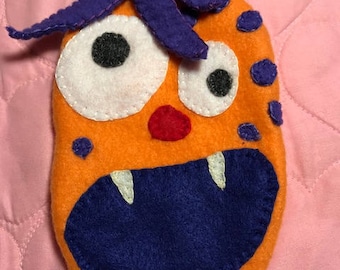 Little Monster Boo Boo Bag