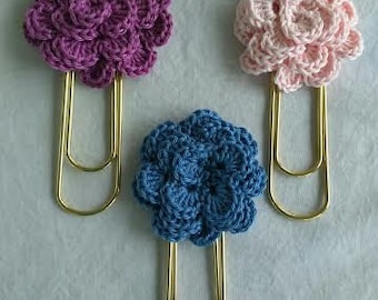 Flower Bookmark, Set of 3