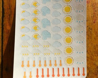 Warm/Mild Weather Stickers
