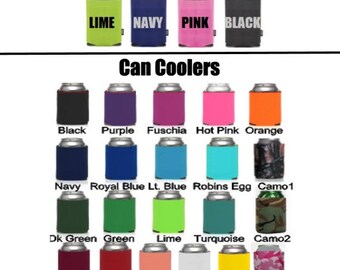 Design your own KOOZIE® or Can holder, Custom KOOZIE®, Personalized Can Holders, Wedding Koozies