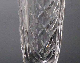 Fine Waterford Cut Glass Crystal Parfait Glass Small Vase