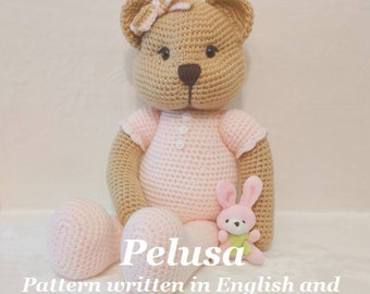 PATTERN: Pelusa, Amigurumi Pattern in English and Spanish