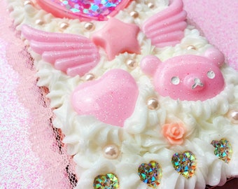 Decoden Shaker Phone Case w/ Lace - iPhone 7 Plus - READY TO SHIP