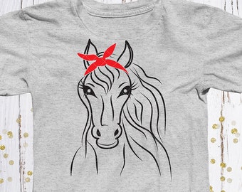 Download Horse bandana | Etsy