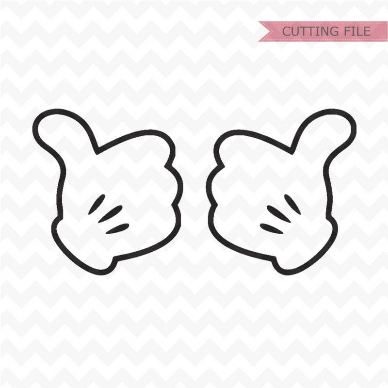 Download Mickey mouse hands svg mickey hands thumbs up svg mickey