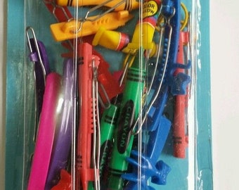 Package Of 16 Assorted Genuine Vintage little Miss Goody Barrettes - Brand New!