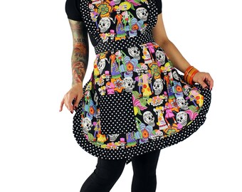 Day of the Dead Novios Apron