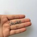 Leaf Bird Plated Bronze Silver Alloy Pendants Fit Handcrafts 19x12mm 100pcs T558