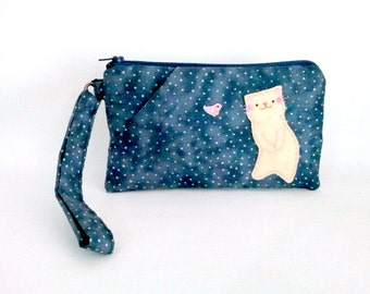 Wristlet iPhone 6s plus, wristlet wallet, iPhone 6 wristlet wallet, samsung galaxy note 5, otterbox wristlet, cat pouch, wristlet iPhone