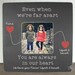 Long Distance Relationship Gift Ideas Mothers Day Gift for Grandma Gifts for Grandma Nana Gift Mimi Gift Even When We're Far Apart IB2FSMAG