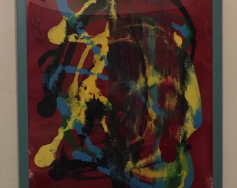 Abstract original painting #3 (16x20")