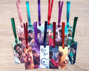 Emma & Hook (Captain Swan) - Once Upon A Time mini bookmarks