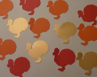 Thanksgiving Turkey Confetti (120 Count)