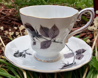 Gothic Royal Grafton Teacup and Saucer
