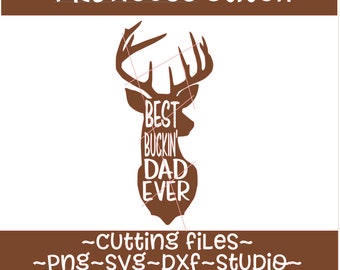 Free Free 73 Best Buckin Dad Ever Svg Free SVG PNG EPS DXF File