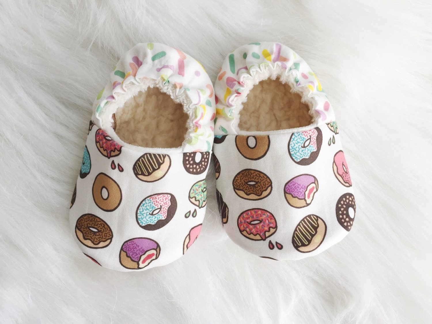 Baby donut shoes newborn shoes Toddler shoes moccs soft