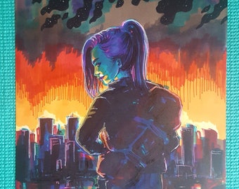 Tiger (Future Man) Original Drawing
