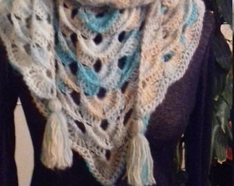 Scarf/shawl or shawlette crocheted
