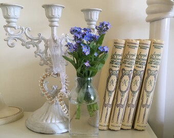 Vintage French Classics Book Bundle, Book Display, Collectible, Decorative, Bedroom Decor, French Home Decor, Home Decor,