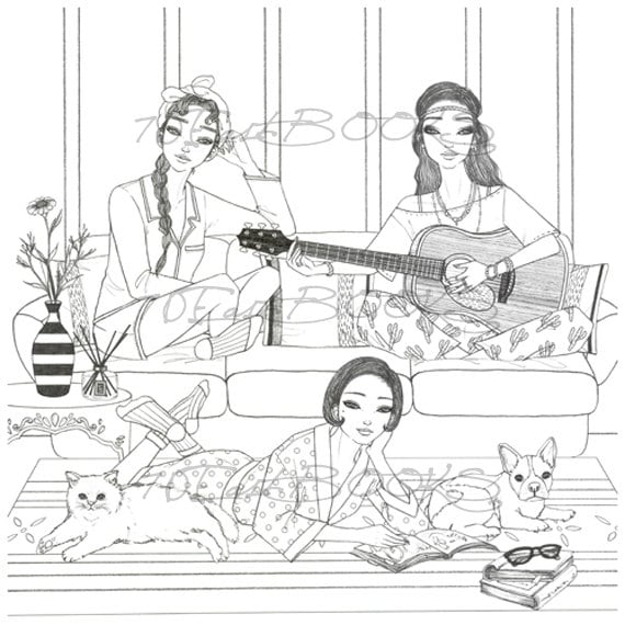 urban coloring pages