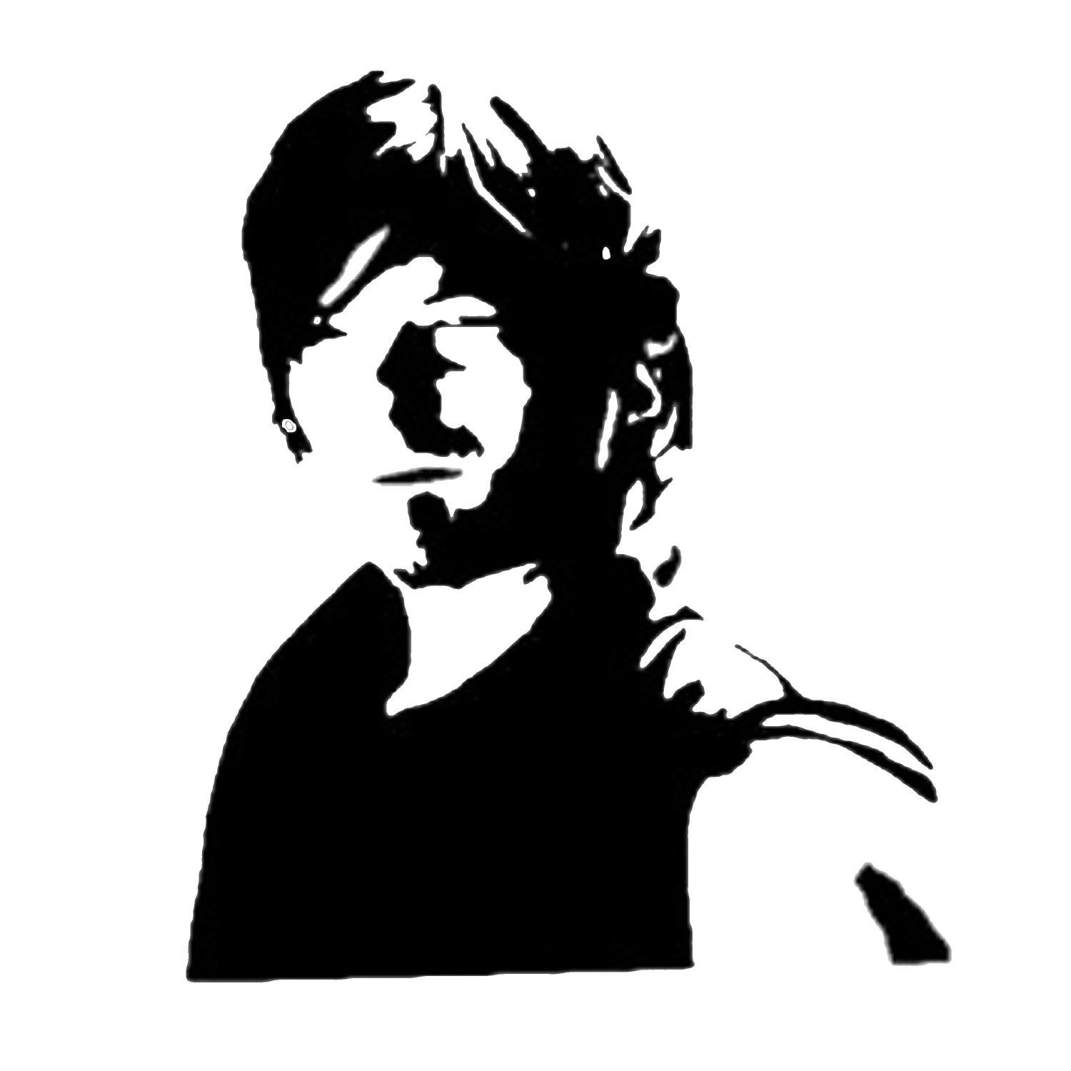 The Walking Dead Daryl Decal With name perfect for a Yeti or
