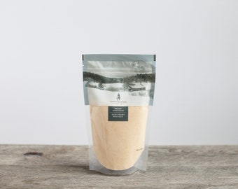 Pure Organic Maple Sugar, 250g. Unblended & Single Forest from Quebec, Canada.