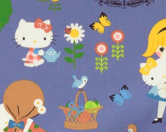 Hello Kitty x Push Pin fabric by Sanrio printed by Kokka SK140