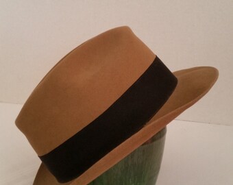 Fedora Style Mens Hat Royal Stetson size 7 5/8