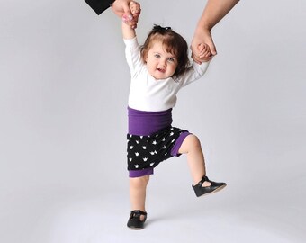 Short pour bébé / Shorty / Couronne apparel impression / bébé / short shorts / main Short