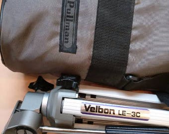 Vintage Velbon Camera Tripod with Pullman case