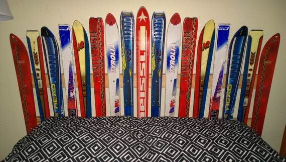 Recycled Ski Headboard Made in the USA