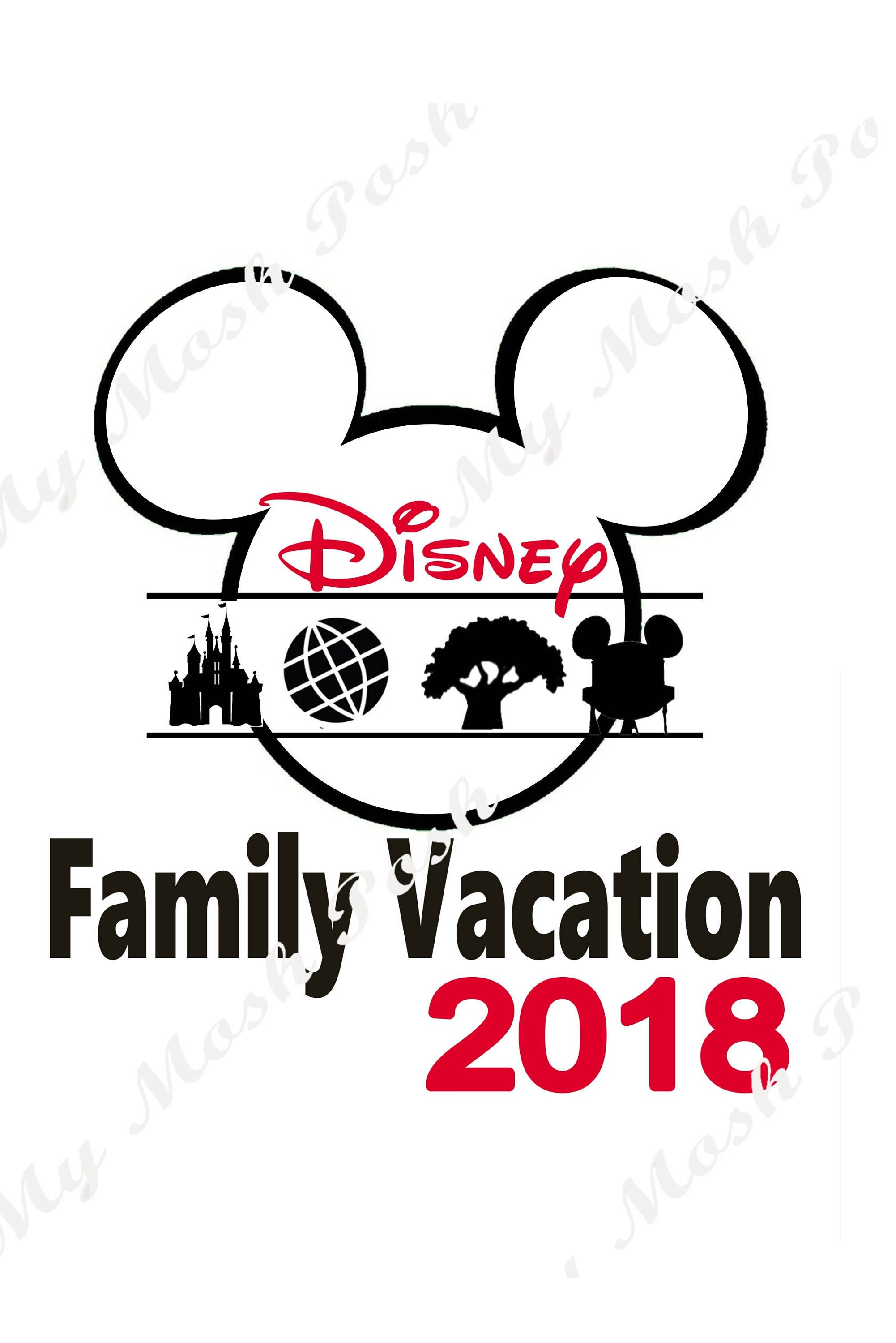 disney vacation iron on transfers