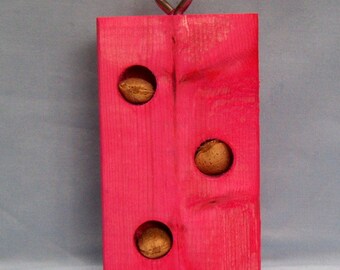 Foraging Bird Toy, Bird Toy, Parrot Toy, Gonzo's Foraging Block, Medium Bird Toy, Parrot Toys, Interactive Bird Toy, Treat Toy, Amazon Toy