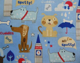 Fat Quarter - Puppies in the City