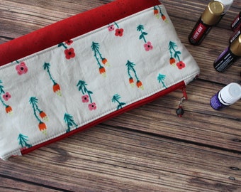 Essential Oil Bag, Essential Oil pouch, Cosmetic Bag, Essential Oil