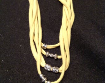 Child's sized beaded t-shirt necklace!