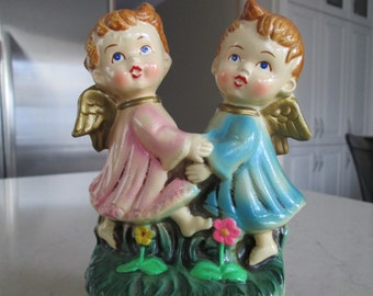 Angels Musical Figurine Made In Japan