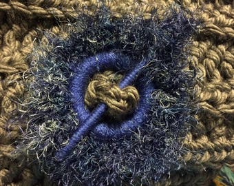 Shawl Pin Shawl Stick Blue