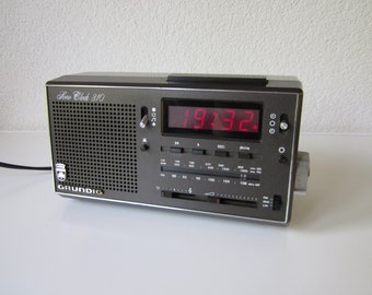 Vintage Grundig Sono 310 Radio alarm Clock Radio 1970