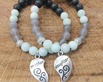 Aromathetapy Wrist Mala Mother/Daughter